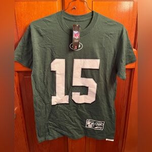 NWT NFL shirt Brandon Marshall New York Jets Football‎ Green Majestic Size M